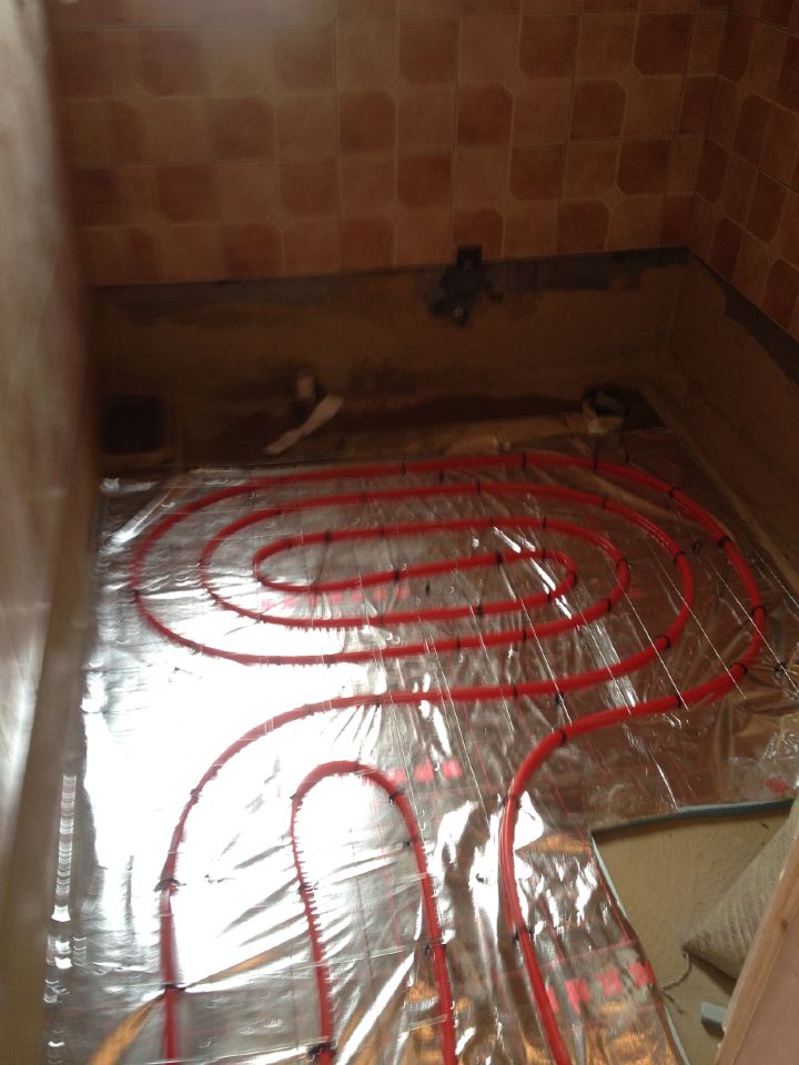 寰宇天下住宅地暖工程施工记录