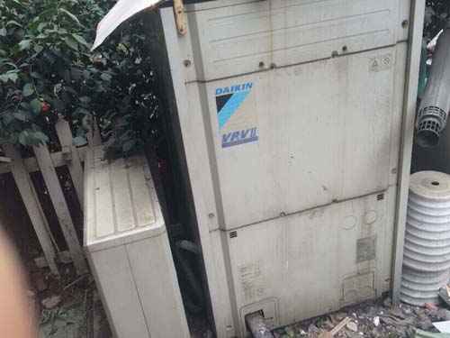 杭州西溪湿地大宅空调工程现场
