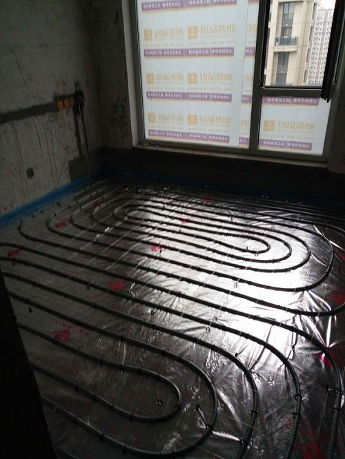 金色黎明住宅中央空调新风后期施工