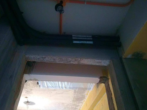 滨江紫金府日立中央空调隐蔽工程