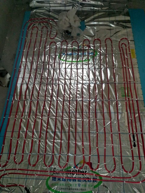 杭州恒逸南岸明珠丹佛斯电地暖卫生间施工