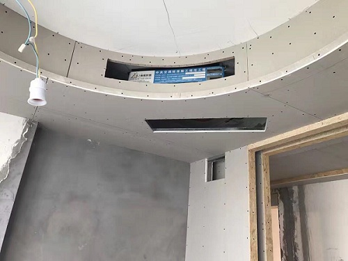 东方御府大金中央空调后期施工记录