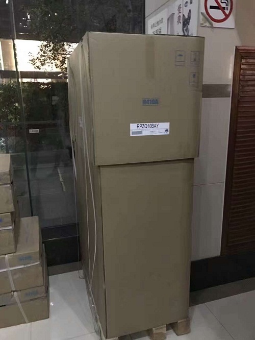 佳境天城大金中央空调管路施工