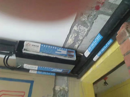 黄龙金茂悦特灵水系统中央空调施工