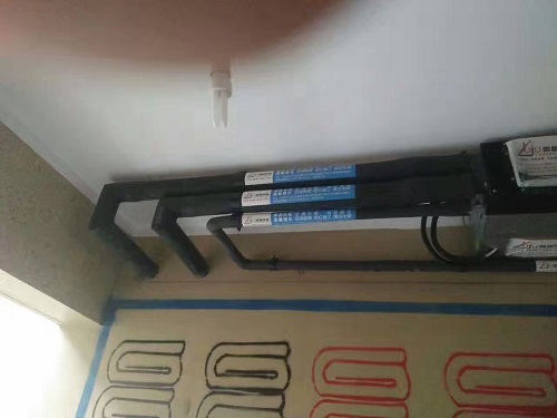 黄龙金茂悦水空调隐蔽工程