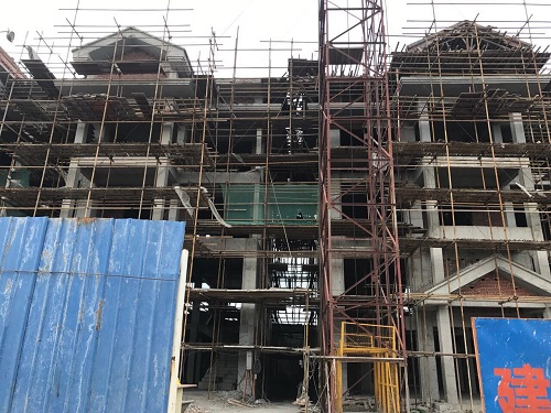 杭州萧山党湾自建别墅特灵中央空调地暖工程