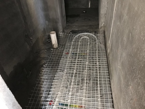 青秀城空调地暖二联供隐蔽工程