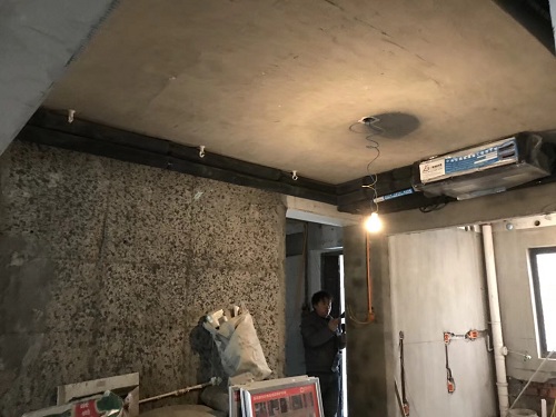 杭州御居环境中央空调与新风系统施工现场