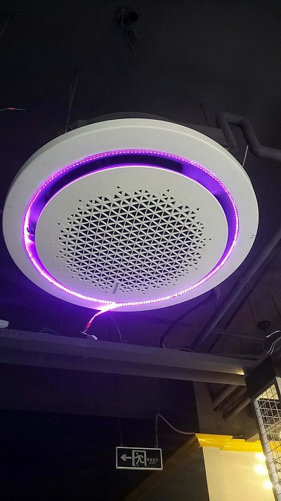 杭州萧山餐饮中央空调新风工程案例