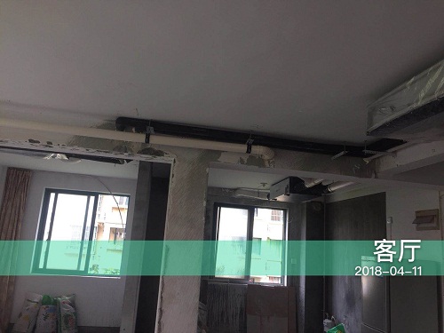 杭州都市之音特灵水空调地暖新风工程