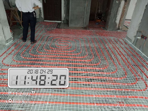 都市之音空调地暖新风隐蔽施工