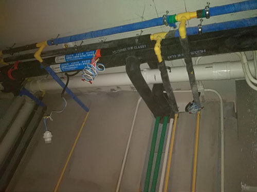 御景蓝湾二期空调地暖隐蔽工程