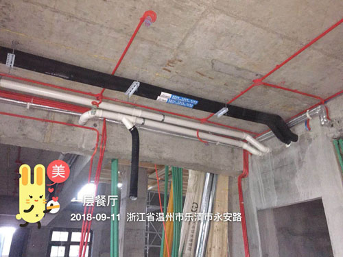 温州乐清自建别墅特灵中央空调工程