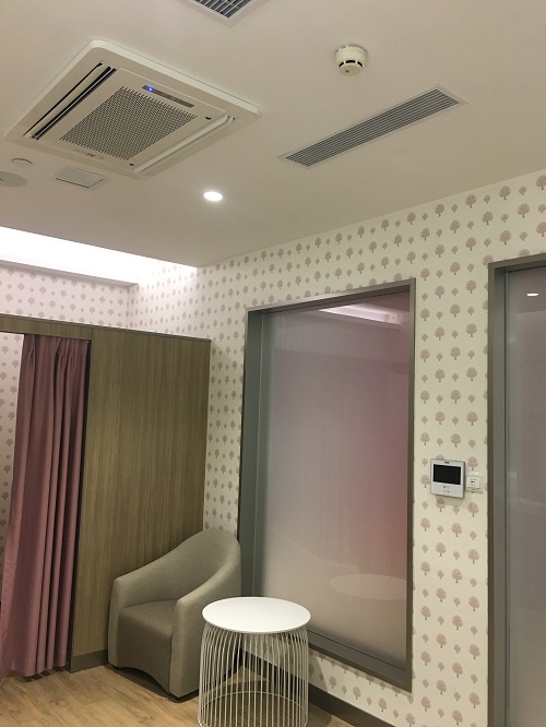金宝贝早教中心空气净化系统施工