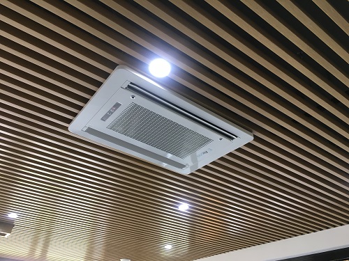 金宝贝早教中心新风净化设备施工