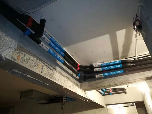 中骏钱塘御景格力中央空调隐蔽工程