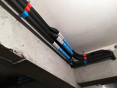中骏钱塘御景格力多联机施工记录