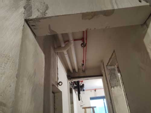 湖州天际花园松下新风施工记录