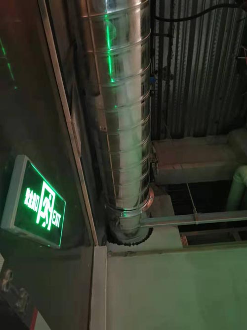 杭州商业中央新风隐蔽工程