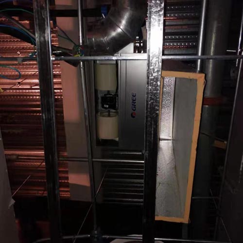 西湖解百城市奥莱商业暖通施工