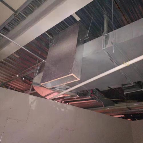 杭州商业空间中央空调施工记录