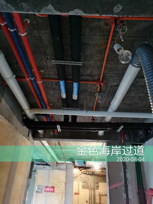 金色海岸多系统住宅隐蔽工程