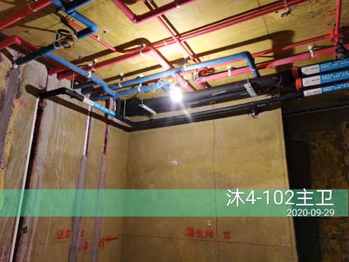 融信沐水澜轩多系统暖通隐蔽工程