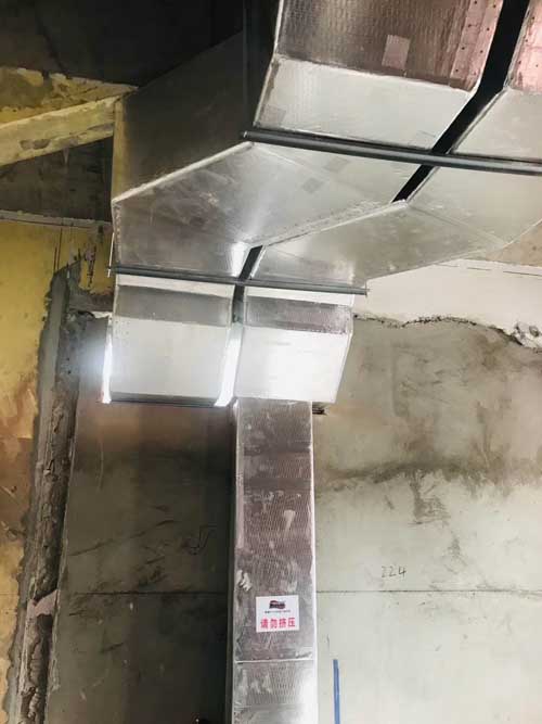 凤凰里别墅全空气系统施工记录