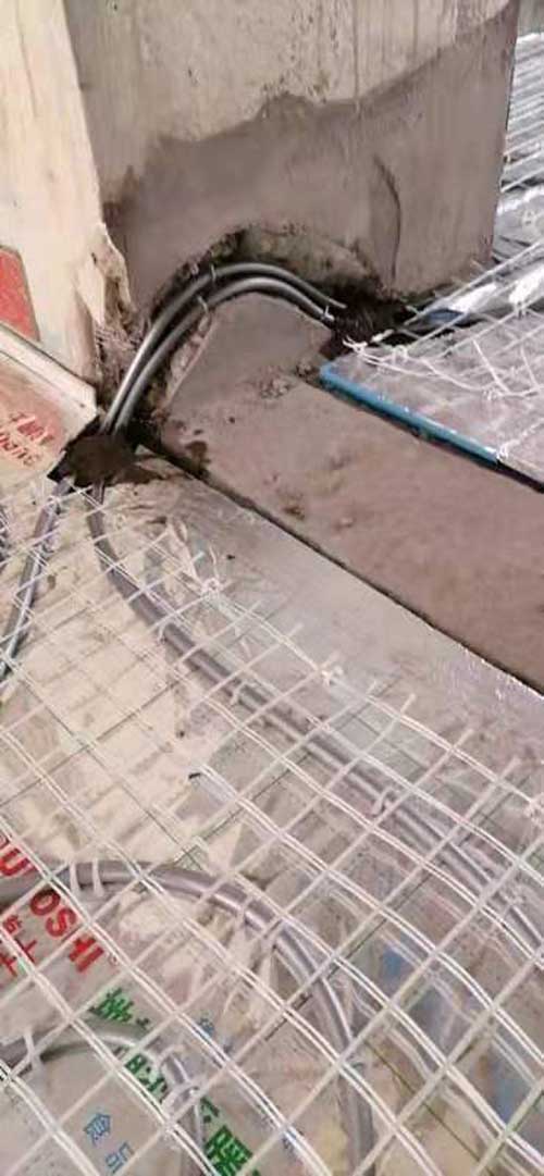 融信沐澜叠排水地暖施工记录