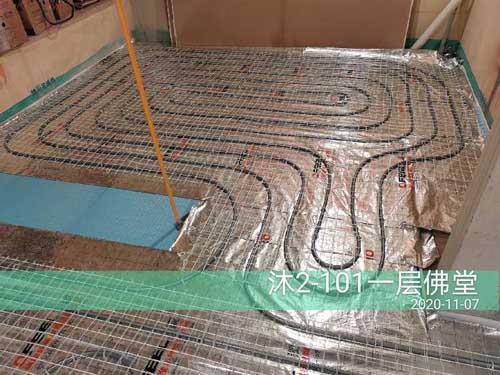 融信沐澜叠排多系统隐蔽工程