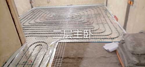 杭州融信沐澜叠排威能锅炉瑞好地暖工程