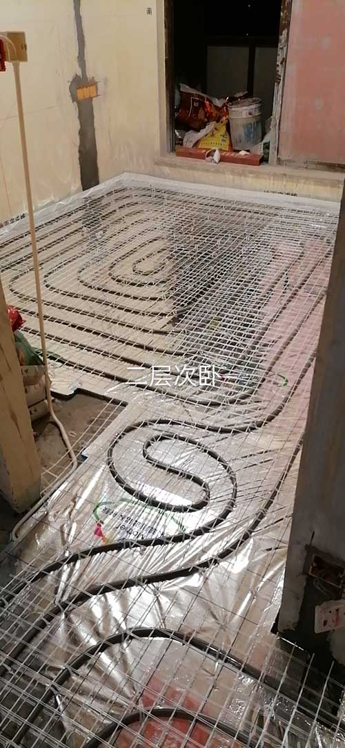 融信沐澜地暖施工影像记录