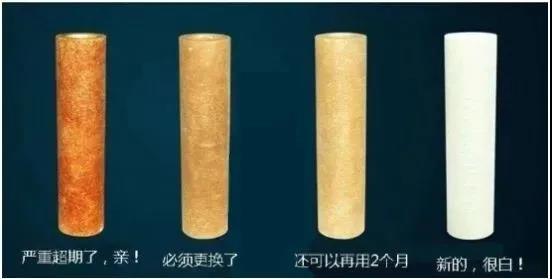 净水滤芯堵塞与性能下降