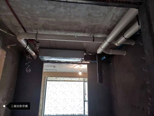 融信沐澜排屋多系统隐蔽工程施工