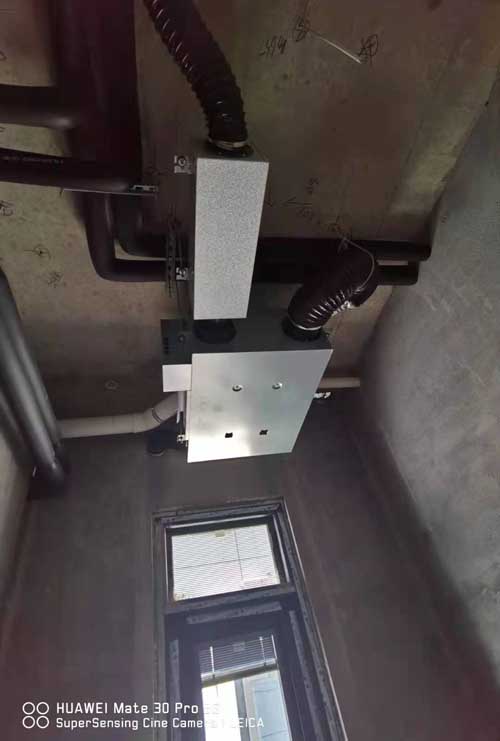 萧山自建别墅水空调系统施工