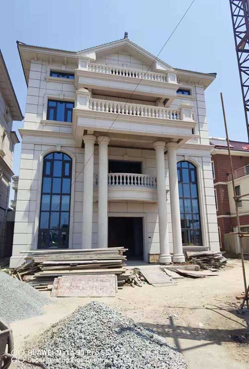 杭州萧山自建别墅暖通系统施工现场