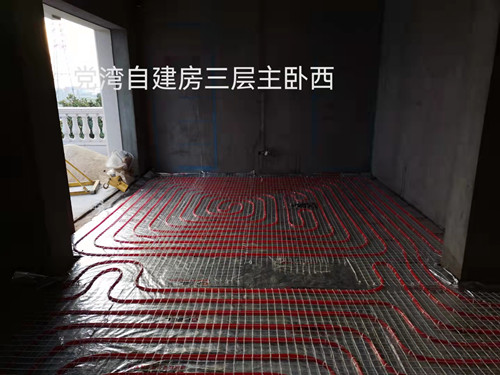 萧山自建别墅水地暖施工