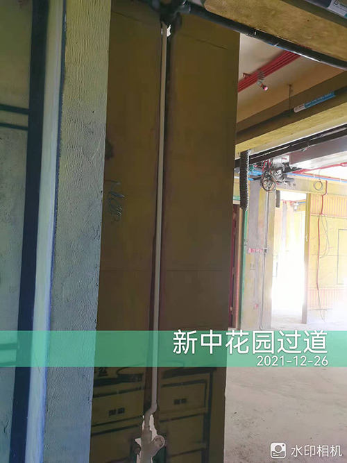 排屋中央空调管路施工