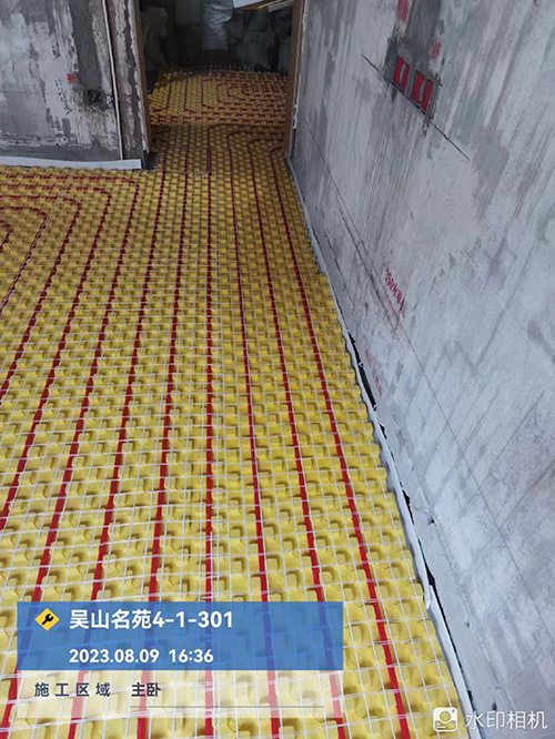 吴山名苑暖通施工记录