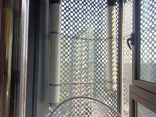 博亚中心新风系统空气输送管道
