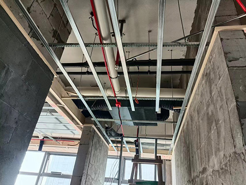 钱江世纪城博亚中心新风工程施工记录