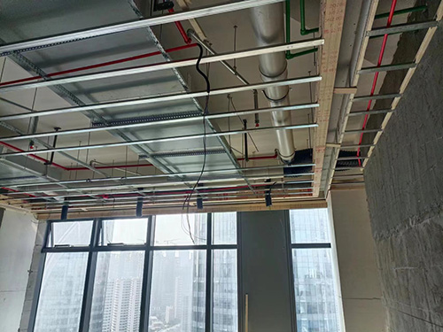 霍尼韦尔新风系统现场安装