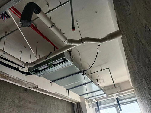 霍尼韦尔新风工程现场记录