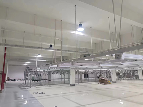 绍兴厂区中央空调施工现场