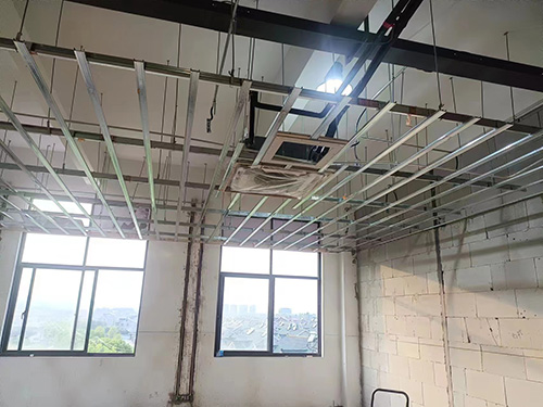 绍兴林德制动厂区实验室中央空调工程现场