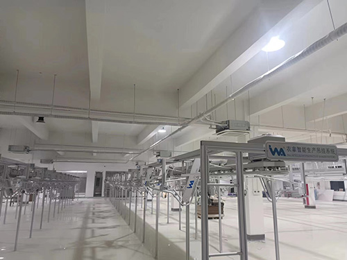 绍兴新华针织服装有限公司空调施工记录