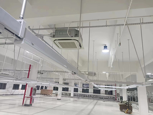 绍兴厂区空调隐蔽工程