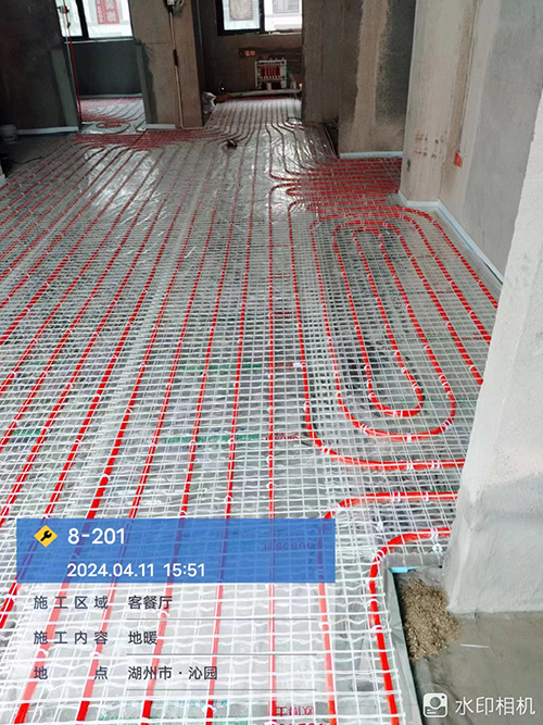 安吉住宅机电系统安装现场