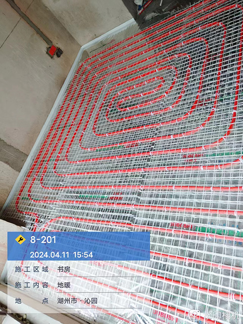 安吉住宅环境工程施工现场