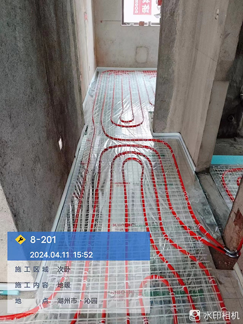 安吉沁园住宅排水系统施工